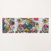 Tapis De Yoga Kandinsky Small Worlds V Classic Abstrait (Dos (Horizontal))
