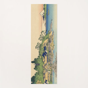 Tapis De Yoga Katsushika Hokusai Enoshima dans la province de Sa
