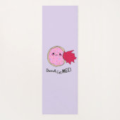 Tapis De Yoga Kawaii Jam Donut Mange-Moi (Dos)