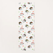 Tapis De Yoga Kawaii Neko Nigiri (Devant)