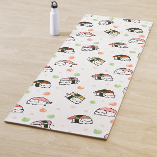 Tapis De Yoga Kawaii Neko Nigiri