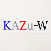 Tapis De Yoga KAZu-W (Devant (Horizontal))