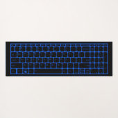 Tapis De Yoga Keyboard (Dos (Horizontal))