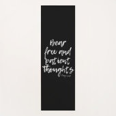 TAPIS DE YOGA KING LEAR SHAKESPEARE PENSÉES PATIENTES (Devant)