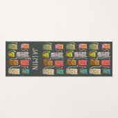 TAPIS DE YOGA KITTENS , CUTE CATS, CATS DRAWING  (Devant (Horizontal))