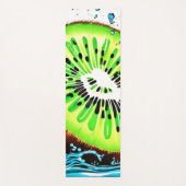 Tapis De Yoga Kiwi Splash of Freshness (Devant)