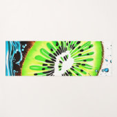 Tapis De Yoga Kiwi Splash of Freshness (Devant (Horizontal))