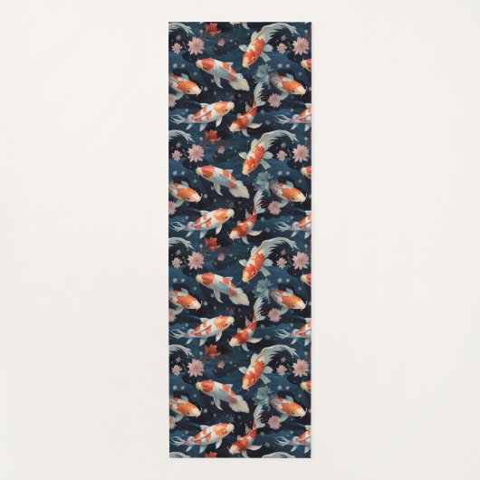 Tapis De Yoga Koi Pond Yoga Mat (Devant)