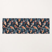 Tapis De Yoga Koi Pond Yoga Mat (Devant (Horizontal))