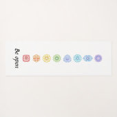 Tapis De Yoga Kundalini Yoga Chakras être ouvert (Dos (Horizontal))