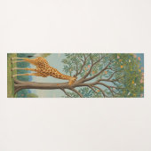 Tapis De Yoga La canopée de Giraffe (Dos (Horizontal))