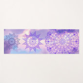 Tapis De Yoga La Conscience cosmique du ciel intérieur Pastel (Devant (Horizontal))