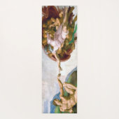 Tapis De Yoga La Création d'Adam (détail), Michel-Ange (Dos)