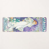 Tapis De Yoga La Dame des Camelias, Alphonse Mucha (Devant (Horizontal))