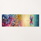 Tapis De Yoga La Danse de la libellule (Devant (Horizontal))