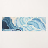 Tapis De Yoga La Danse d'Océan (Devant (Horizontal))