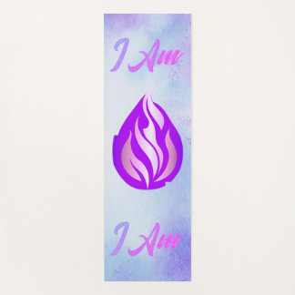 Tapis De Yoga La Flamme Violette Sacrée - Je Suis