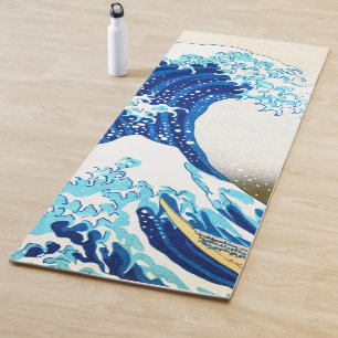 Tapis De Yoga La Grande Vague au large de Kanagawa (神 奈 川 沖 浪 裏)