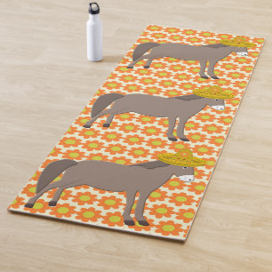 Tapis De Yoga La Journée mexicaine des ânes des morts