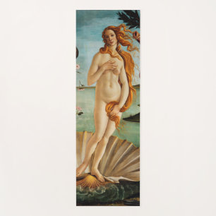 Tapis De Yoga La naissance de Vénus (détail), Sandro Botticell