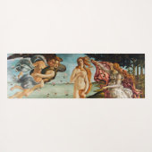 Tapis De Yoga La naissance de Vénus (détail), Sandro Botticelli (Dos (Horizontal))