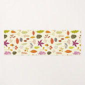 Tapis De Yoga La nature boisée (Devant (Horizontal))