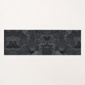 Tapis De Yoga La Pierre naturelle de Black Goth (Devant (Horizontal))
