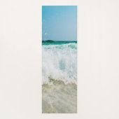 Tapis De Yoga La plage est mon endroit heureux (Dos)