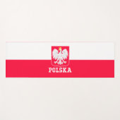Tapis De Yoga La Pologne (Devant (Horizontal))