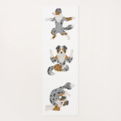 Tapis De Yoga La pose de yoga de berger australien (Dos)