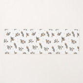 Tapis De Yoga La pose de yoga de berger australien (Devant (Horizontal))