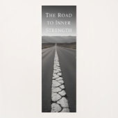 Tapis De Yoga La route vers la force intérieure (Devant)