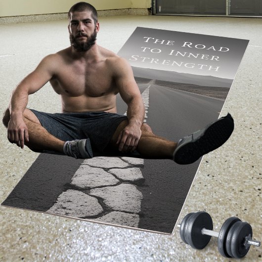Tapis De Yoga La route vers la force intérieure