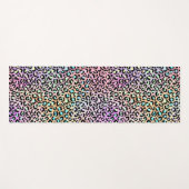 Tapis De Yoga La série Léopard iridescent Design 6 (Devant (Horizontal))