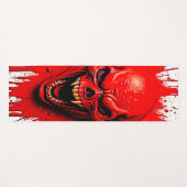 Tapis De Yoga La soif de sang : le vengeful Vampire (Devant (Horizontal))