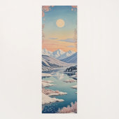 Tapis De Yoga La tranquillité d'hiver (Dos)