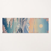 Tapis De Yoga La tranquillité d'hiver (Devant (Horizontal))