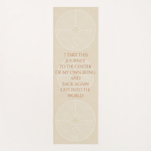 Tapis De Yoga Labyrinthe de Chartres