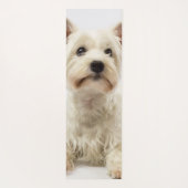 Tapis De Yoga L'adorable Terrier de White West Highland (Dos)