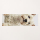 Tapis De Yoga L'adorable Terrier de White West Highland (Devant (Horizontal))