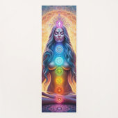 Tapis De Yoga Lady Zen avec Chakra (Devant)