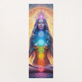 Tapis De Yoga Lady Zen avec Chakra (Dos)