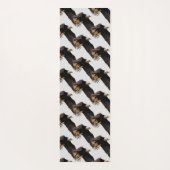 Tapis De Yoga L'aigle à tête blanche prend le ciel (Dos)