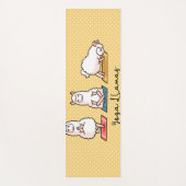 Tapis De Yoga Lamas de yoga (Devant)