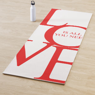 Tapis De Yoga L'amour est tout ce dont vous avez besoin