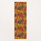 Tapis De Yoga Lapin d'automne en rouge (Devant)