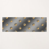 Tapis De Yoga Lapin de Feu (Devant (Horizontal))