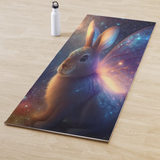 Tapis De Yoga Lapin Stardust (En situation)