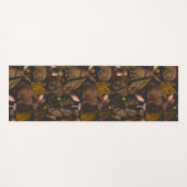 Tapis De Yoga Lapins et flore boisée 3Yoga Mat (Devant (Horizontal))