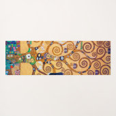 Tapis De Yoga L'arbre de vie (détail), Klimt (Dos (Horizontal))
